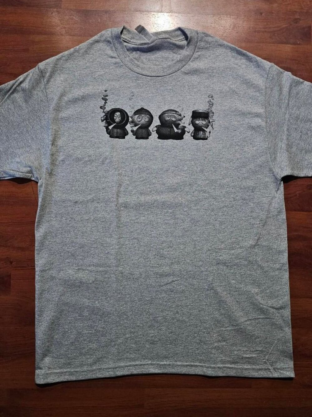 JNCO Men's Black and Grey T-shirt